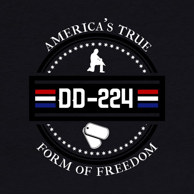 America's True Form of Freedom Veteran DD-224 by TriHarder12